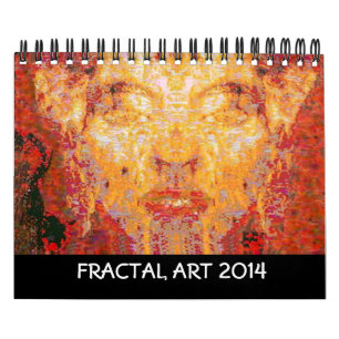 CALENDRIER COLLECTION D'ART FRACTAL 2014