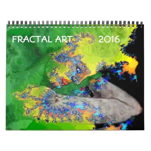 CALENDRIER COLLECTION D'ART FRACTAL 2016 (Protection)