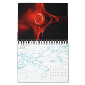 CALENDRIER COLLECTION D'ART FRACTAL 2017 (Jan 2027)