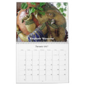 Calendrier Collection d'arts rare étrangère (Jan 2027)