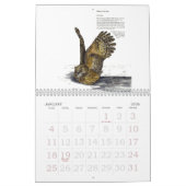 Calendrier Collection de faune en voie de disparition (Jan 2026)