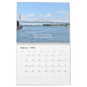 Calendrier Collection de panneaux muraux de ponts (Feb 2026)