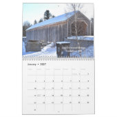 Calendrier Collection de panneaux muraux de ponts (Jan 2027)