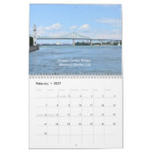 Calendrier Collection de panneaux muraux de ponts (Feb 2027)