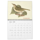 Calendrier Collection de parulines no 1 Lithographies d'oisea (Mar 2027)