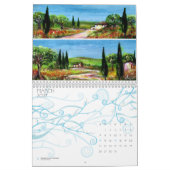 CALENDRIER COLLECTION DE PAYSAGES TOSCANE 2017 (Mar 2027)