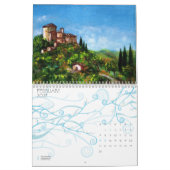 CALENDRIER COLLECTION DE PAYSAGES TOSCANE 2017 (Feb 2027)