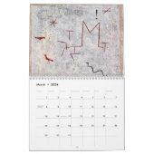 Calendrier Collection de peinture Paul Klee (Mar 2026)