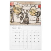 Calendrier Collection de peinture Paul Klee (Feb 2026)