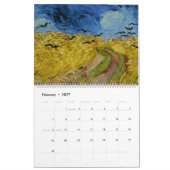 Calendrier Collection de peintures 2019 (Feb 2027)