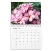 Calendrier Collection Fleurs exotiques Showcase Wall Calendri (Feb 2027)
