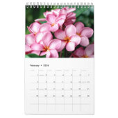 Calendrier Collection Fleurs exotiques Showcase Wall Calendri (Feb 2026)