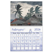 Calendrier Collection I de Winslow Homer (Feb 2026)