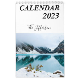 Calendrier Collection photo de la famille blanche moderne 202