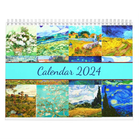 CALENDRIER COLLECTIONS DE PEINTURE VINCENT VAN GOGH (Protection)