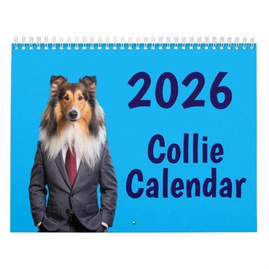 Calendrier Collie Calendar (Protection)