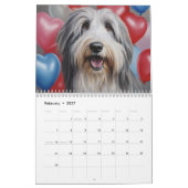 Calendrier Collies hérissés (Feb 2027)