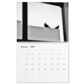 Calendrier Colombes et pigeons (Feb 2026)