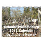 Calendrier colonial de Williamsburg 2013 (Protection)
