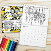 Calendrier Color Me | Plants, Flowers and Gardening