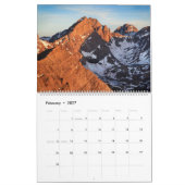 Calendrier Colorado 14ers 2014 (Feb 2027)