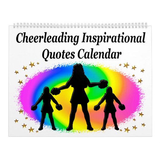 CALENDRIER COLORÉ DE CHEERLEADERS INSPIRATIONNELS (Protection)