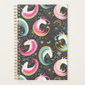 Calendrier coloré du planificateur de bureau Unico (Devant)