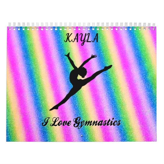 CALENDRIER COLORÉ GYMNASTIQUE PERSONNALISÉ 2022. (Protection)