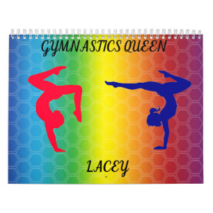 CALENDRIER COLORÉ GYMNASTIQUE PERSONNALISÉ 2022.