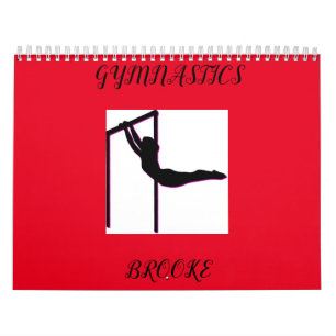 CALENDRIER COLORÉ GYMNASTIQUE PERSONNALISÉ 2022.
