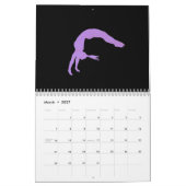 CALENDRIER COLORÉ GYMNASTIQUE pour 2022. (Mar 2027)