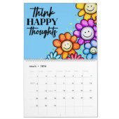 Calendrier Coloré Inspirationnel Botanique (Mar 2026)