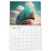 Calendrier Colored skull (Feb 2027)