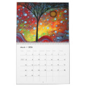 Calendrier Colorful MeganAroon 2024 Circle of Life Calendar (Mar 2026)