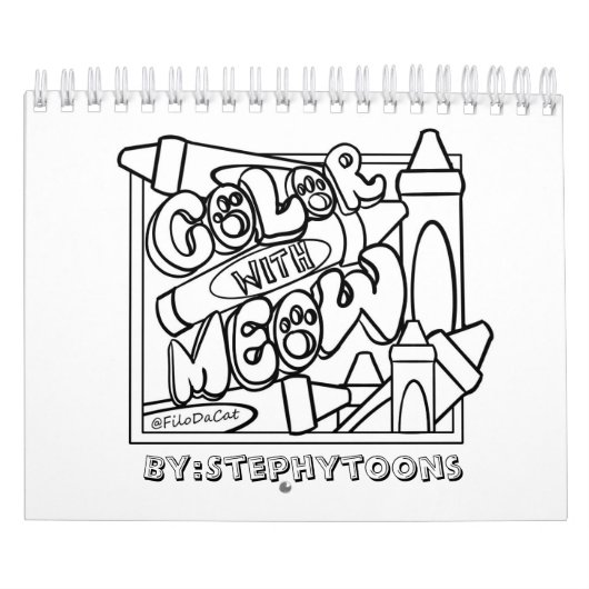 Calendrier Coloriez avec Meow (Protection)