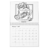 Calendrier Coloriez avec Meow (Feb 2027)