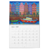 Calendrier Colourful Travels 2-Page Calendar by Lisa Lorenz (Mar 2027)