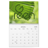 Calendrier colours (Jan 2026)