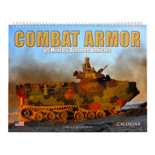 Calendrier COMBAT ARMOR - Véhicules blindés militaires améric