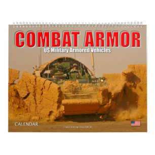 Calendrier COMBAT ARMOR - Véhicules blindés militaires améric