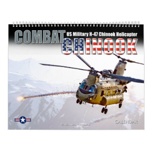 Calendrier COMBAT CHINOOK - CH-47 Chinook