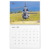 Calendrier COMBAT CHINOOK - CH-47 Chinook (Mar 2027)