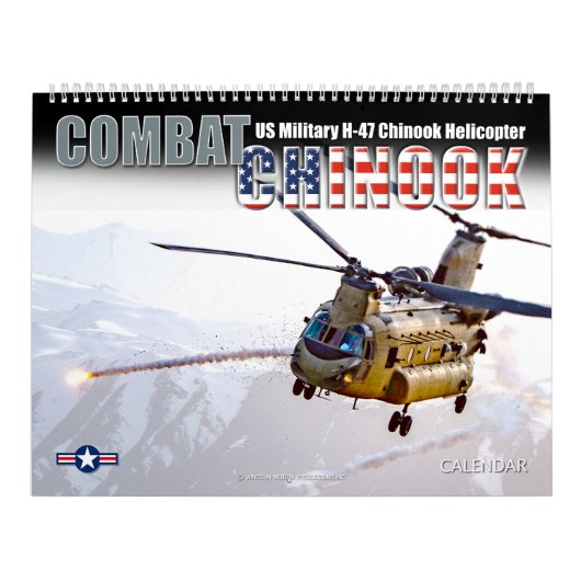 Calendrier COMBAT CHINOOK - CH-47 Chinook (Protection)