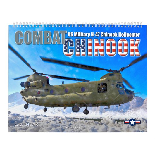 Calendrier COMBAT CHINOOK - CH-47 Chinook (Protection)