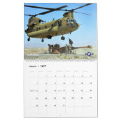 Calendrier COMBAT CHINOOK - CH-47 Chinook (Mar 2027)