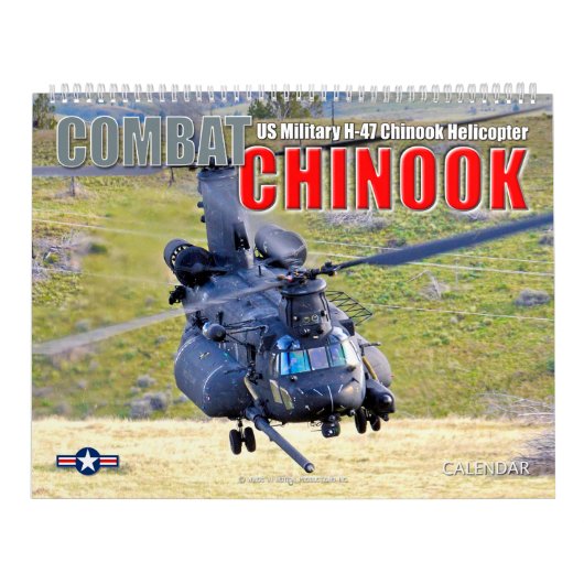 Calendrier COMBAT CHINOOK - CH-47 Chinook (Protection)