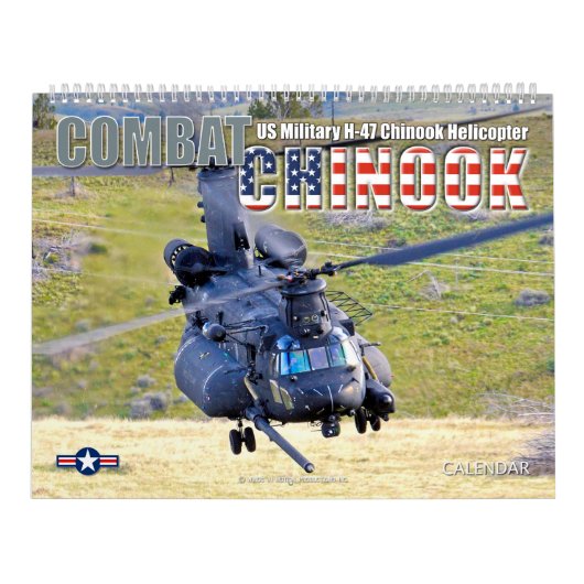 Calendrier COMBAT CHINOOK - CH-47 Chinook (Protection)