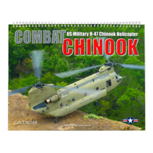 Calendrier COMBAT CHINOOK - CH-47 Chinook