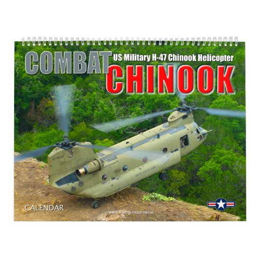 Calendrier COMBAT CHINOOK - CH-47 Chinook (Protection)