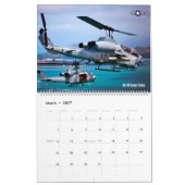 Calendrier COMBAT COBRA - hélicoptère d'attaque AH-1 (Mar 2027)